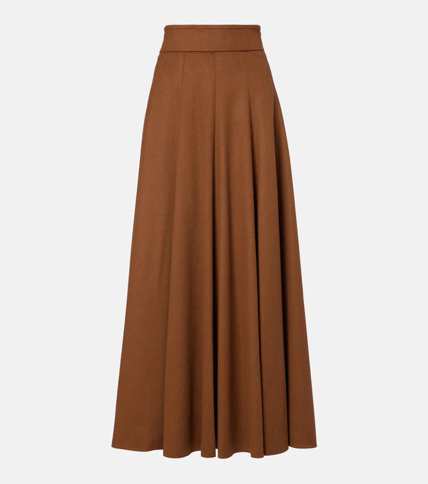  Max Mara Max Mara Camel Hair Maxi Skirt 