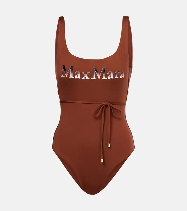  Max Mara Max Mara Carisma Belted Swimsuit 