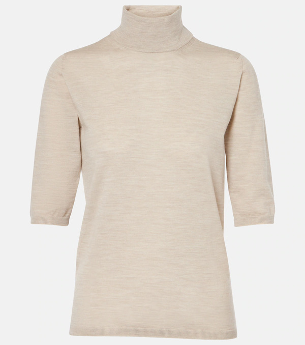  Max Mara Max Mara Cecina Virgin Wool Turtleneck Sweater 