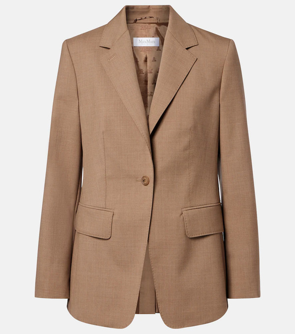  Max Mara Max Mara Circense Virgin Wool Blazer 