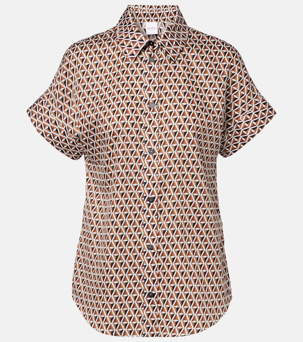  Max Mara Max Mara Crea Printed Cotton Shirt 