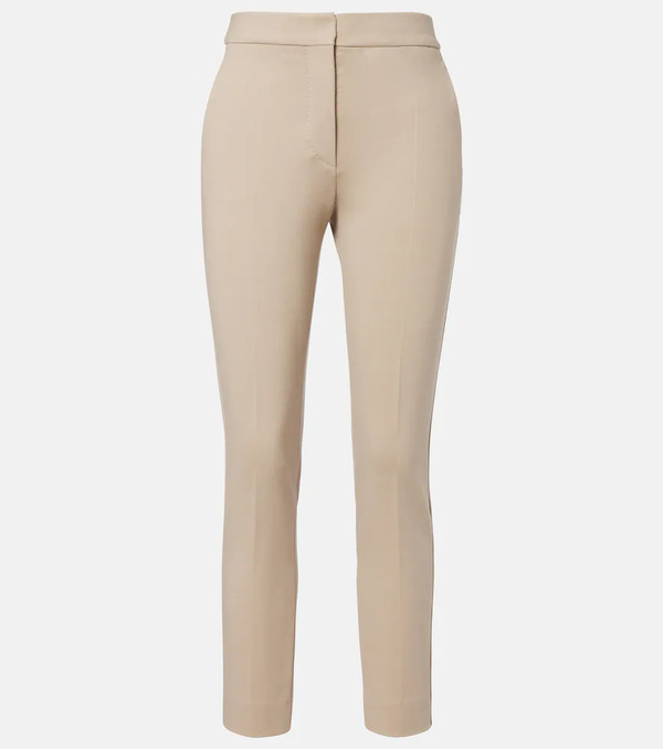  Max Mara Max Mara Cropped Jersey Slim Pants 