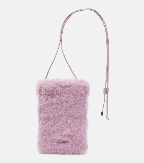  Max Mara Max Mara Crossy Teddy Phone Pouch 