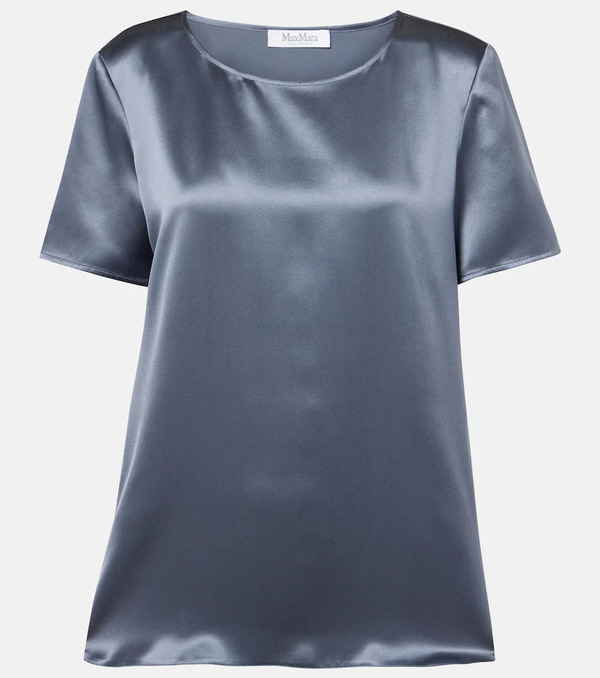  Max Mara Max Mara Dida Silk Top 