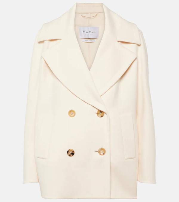  Max Mara Max Mara Edgard Wool And Cashmere Blazer 
