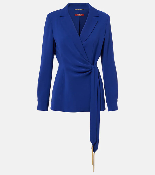  Max Mara Max Mara Elegante Skipper Cady Wrap Blazer 