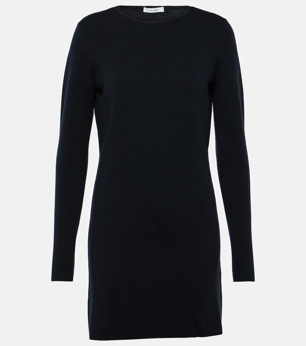  Max Mara Max Mara Eridani Wool Minidress 