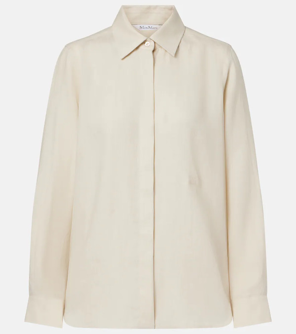  Max Mara Max Mara Falasco Linen Shirt 