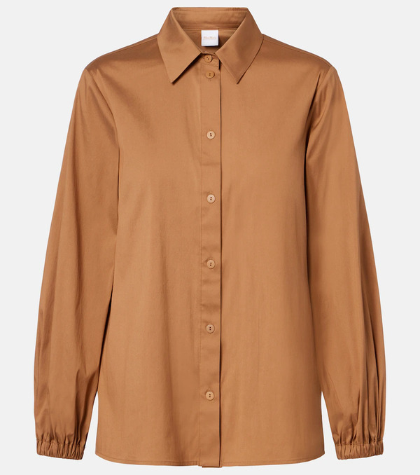  Max Mara Max Mara Fertile Cotton-blend Shirt 