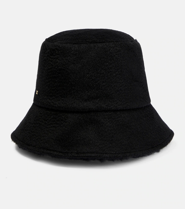  Max Mara Max Mara Fiducia Logo Bucket Hat 
