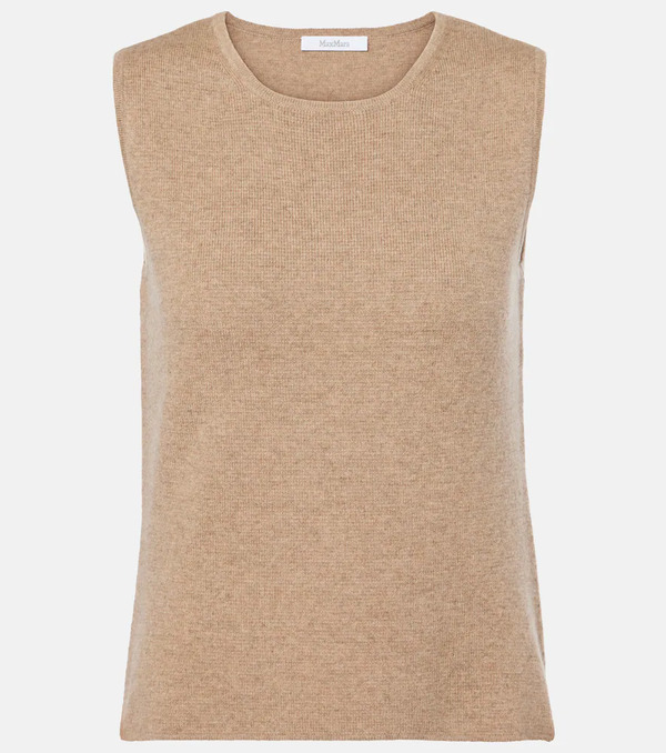  Max Mara Max Mara Fosco Wool And Cashmere Sweater Vest 