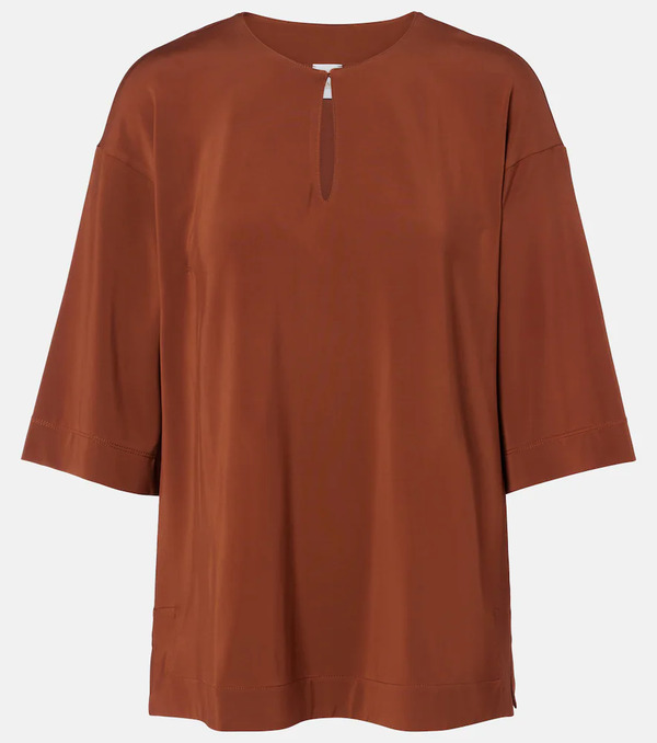  Max Mara Max Mara Giglio Keyhole Oversized Top 