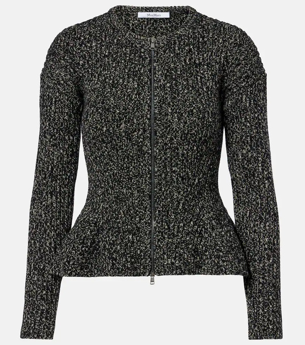  Max Mara Max Mara Kim Wool And Cashmere-blend Cardigan 