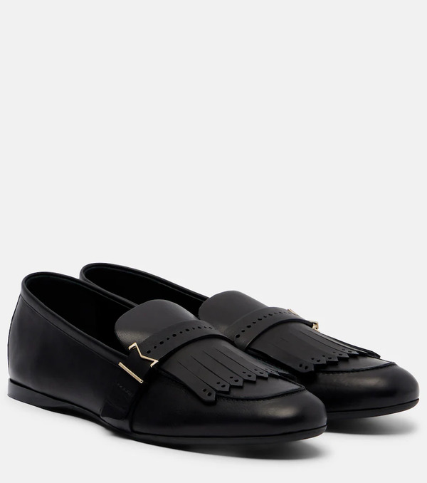  Max Mara Max Mara Leather Lofaers 