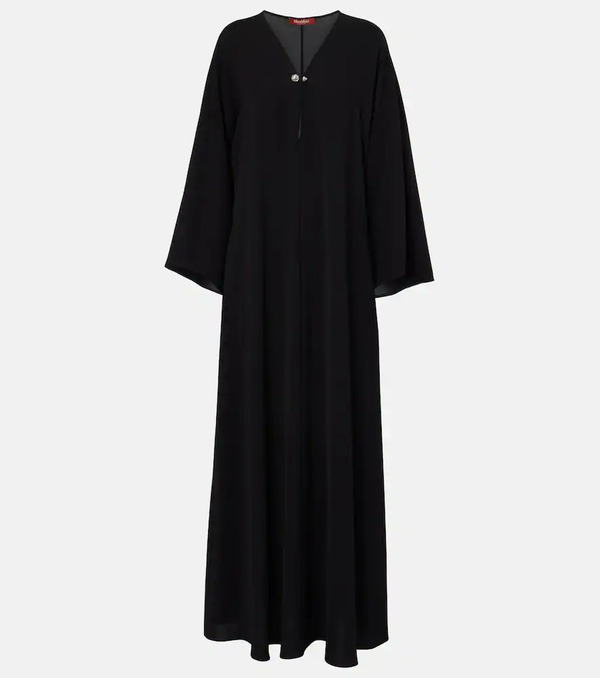  Max Mara Max Mara Lillo Cady Maxi Dress 
