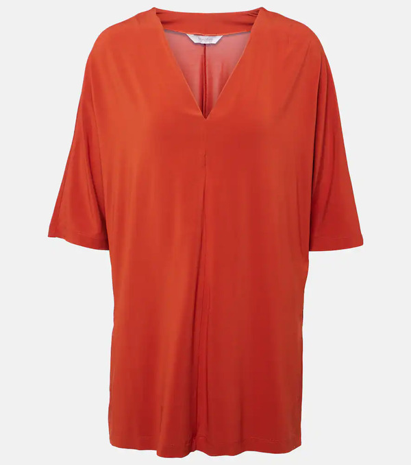  Max Mara Max Mara Linfa Jersey Crepe Blouse 