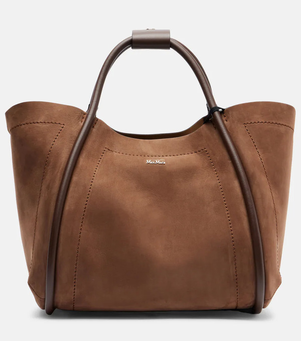 Max Mara Max Mara Marine Small Suede Tote Bag 