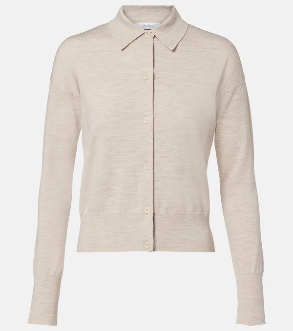  Max Mara Max Mara Medeola Wool-blend Cardigan 