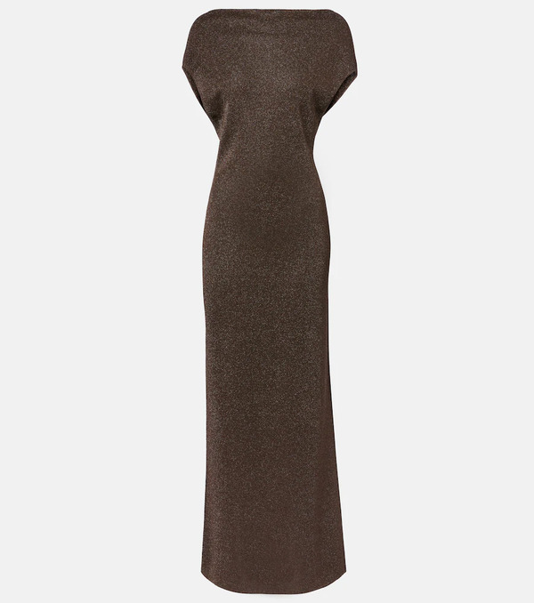  Max Mara Max Mara Open-back Maxi Dress 