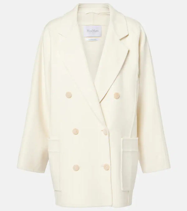  Max Mara Max Mara Orma Double-breasted Wool And Cashmere Jacket 