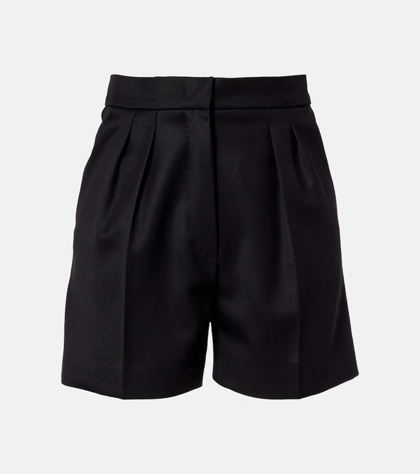  Max Mara Max Mara Ozieri High-rise Virgin Wool Shorts 