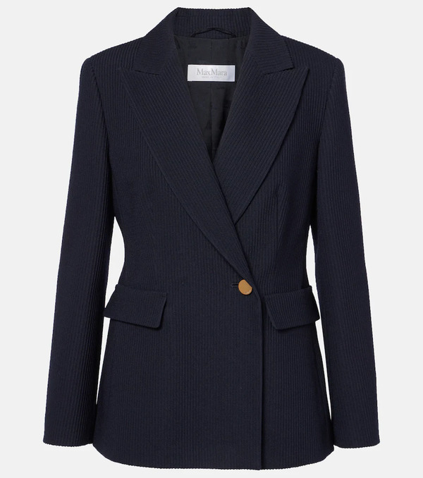  Max Mara Max Mara Pagano Wool-blend Blazer 