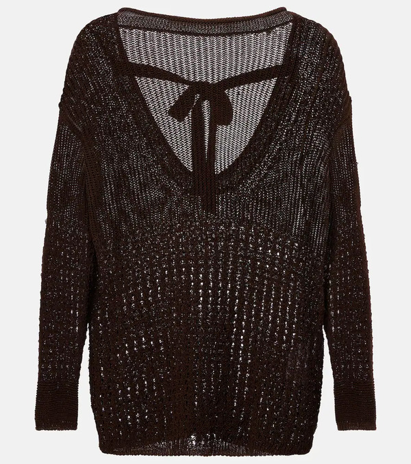  Max Mara Max Mara Paggi Cotton-blend Sweater 