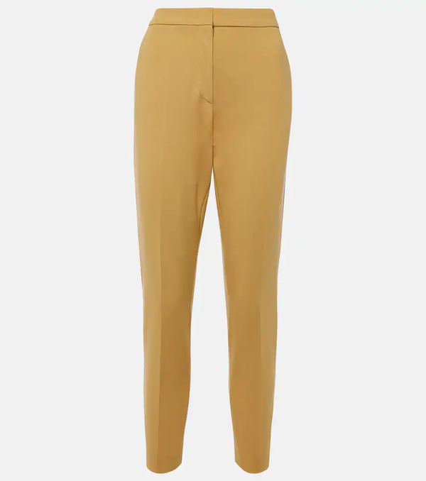  Max Mara Max Mara Pegno Cropped Jersey Slim Pants 