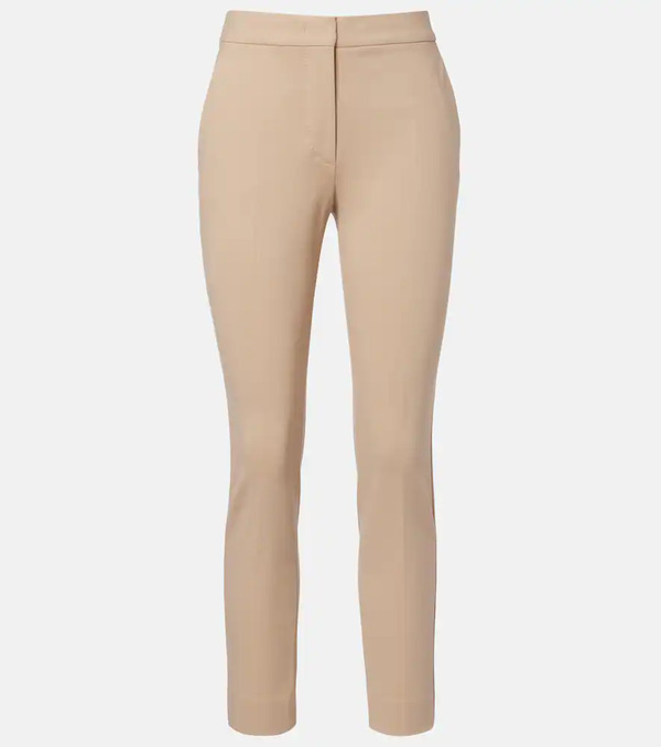  Max Mara Max Mara Pegno Jersey Cropped Slim Pants 