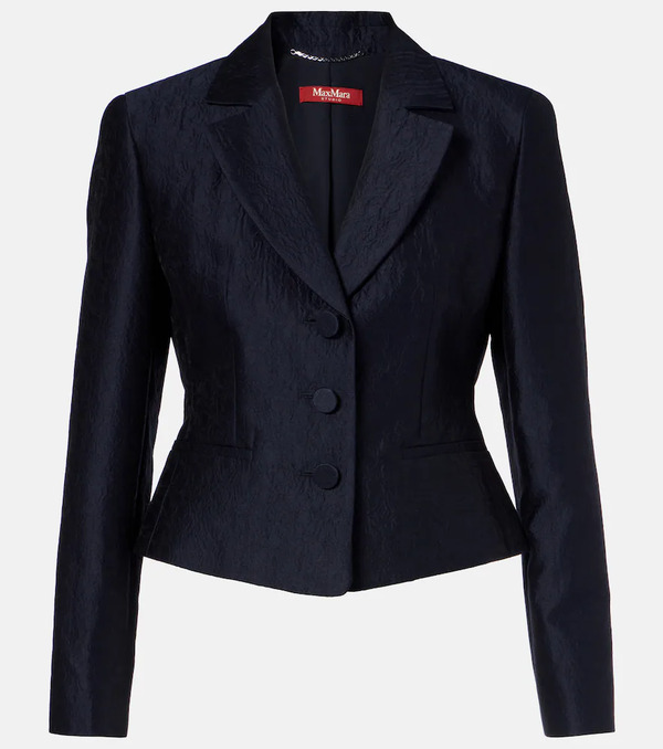  Max Mara Max Mara Piera Cotton-blend Blazer 