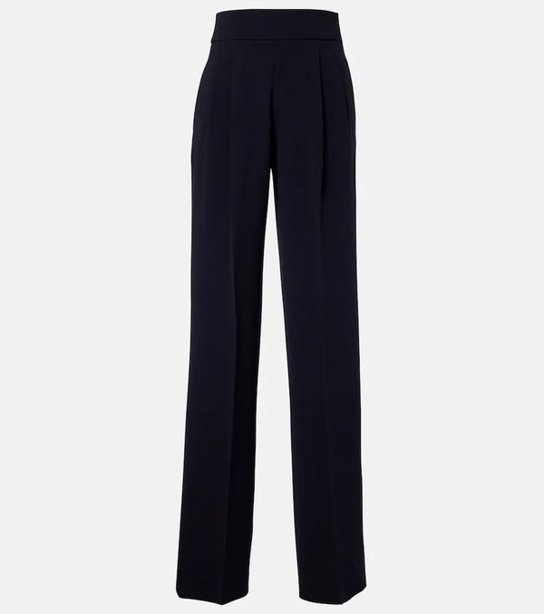  Max Mara Max Mara Pleated Cady Straight Pants 