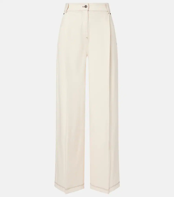  Max Mara Max Mara Pleated Wide-leg Jeans 
