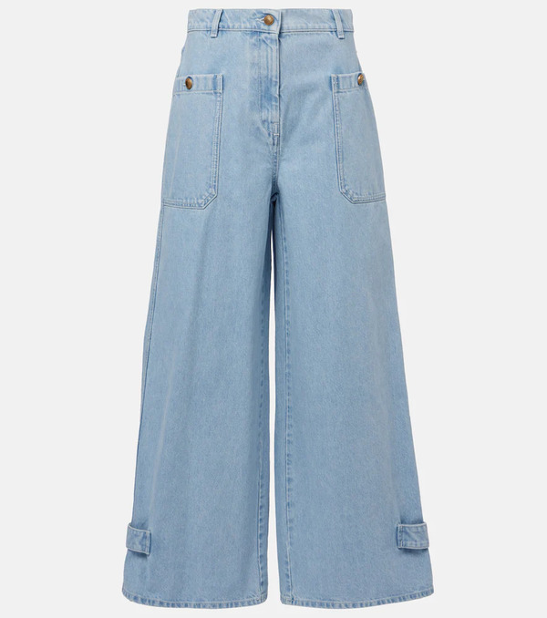  Max Mara Max Mara Pugnale High-rise Wide-leg Jeans 