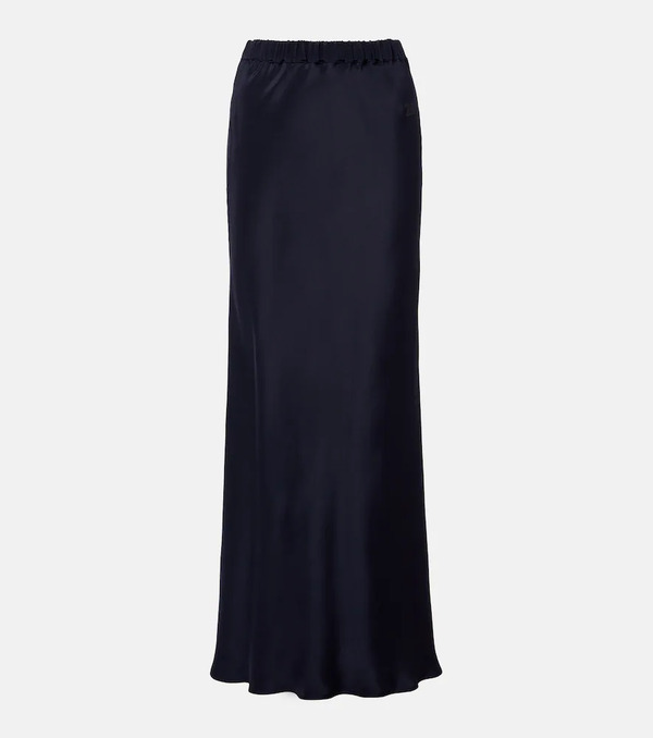  Max Mara Max Mara Sospiro Silk Satin Maxi Skirt 