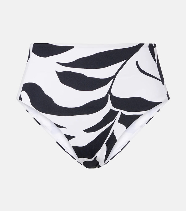  Max Mara Max Mara Stilla Floral High-rise Bikini Bottoms 