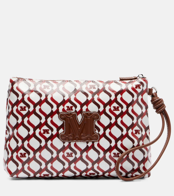  Max Mara Max Mara Tazzina Small Canvas Pouch 