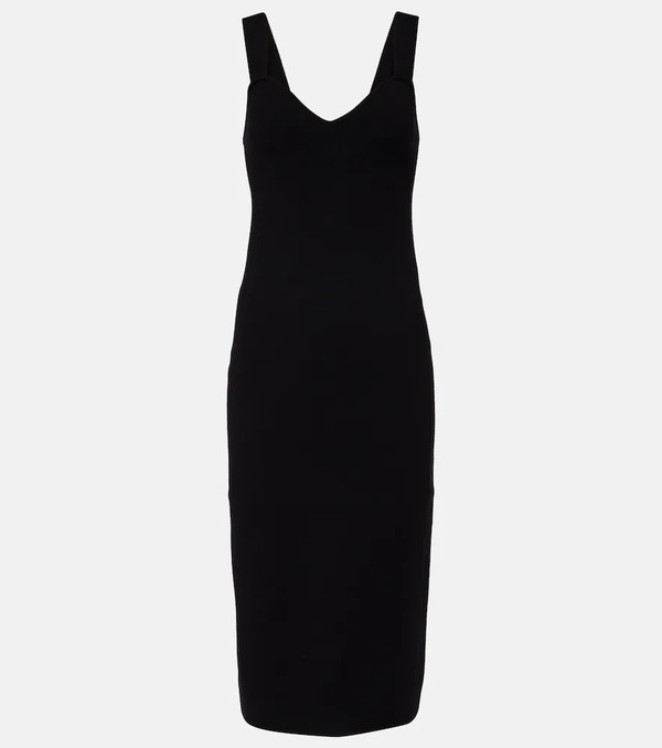  Max Mara Max Mara Teak Knitted Midi Dress 