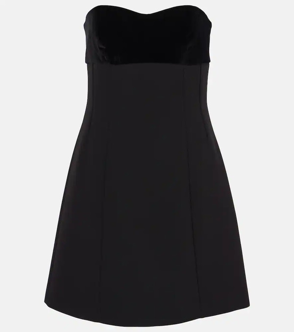  Max Mara Max Mara Trani Strapless Cotton Minidress 