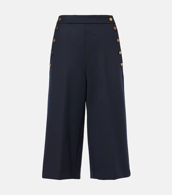  Max Mara Max Mara Valdez Wool-blend Culottes 