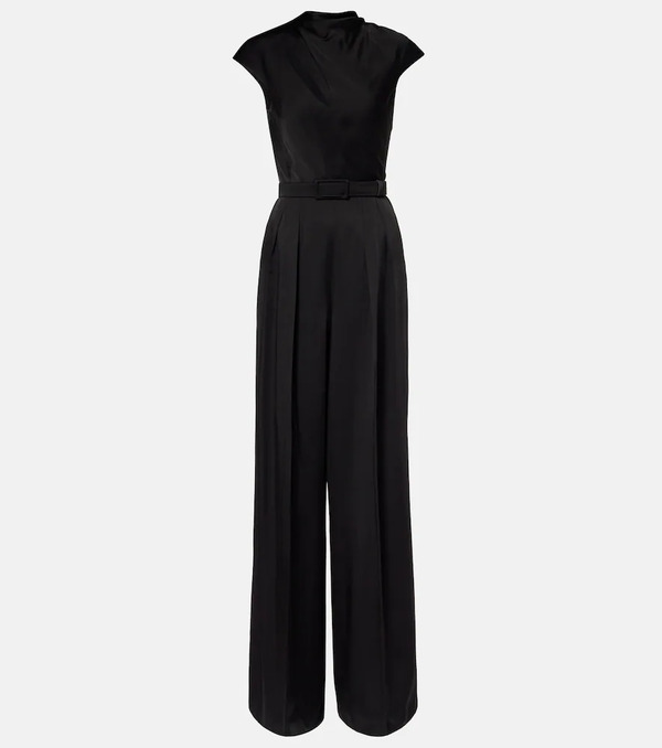  Max Mara Max Mara Vespa Cutout Satin Jumpsuit 