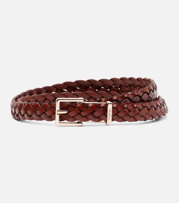  Max Mara Max Mara Vetta Leather Belt 