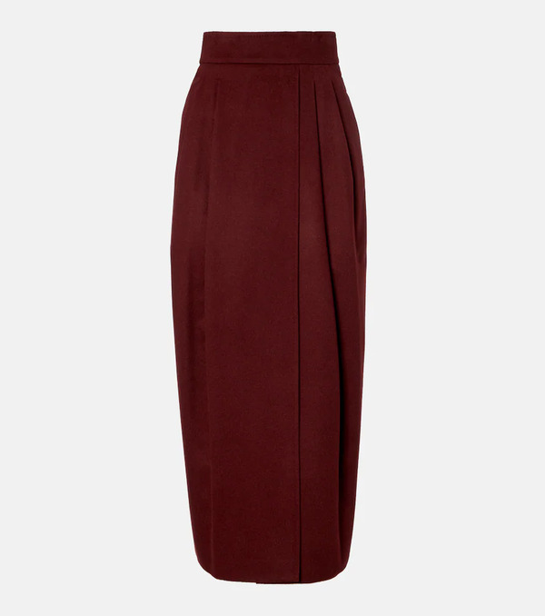  Max Mara Max Mara Zattera Wool Pencil Skirt 