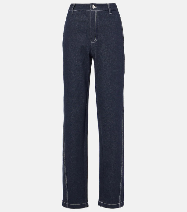  Max Mara Max Mara Zibello High-rise Straight Jeans 