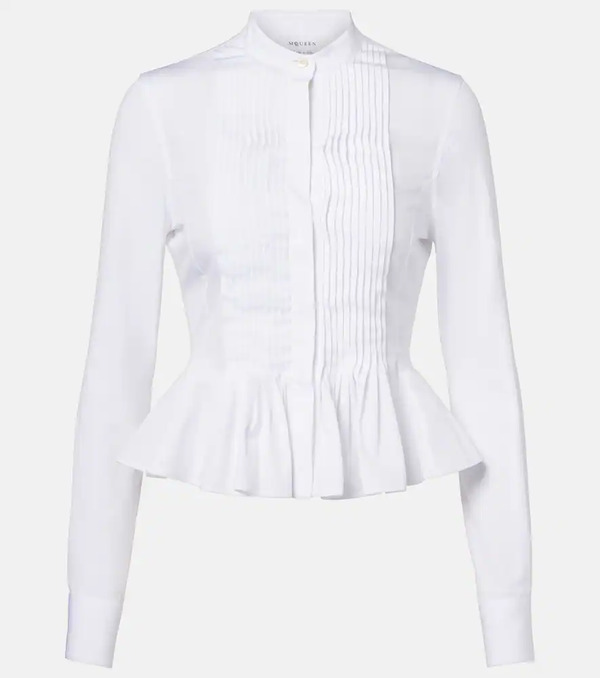  Mcqueen Mcqueen Cotton Poplin Shirt 