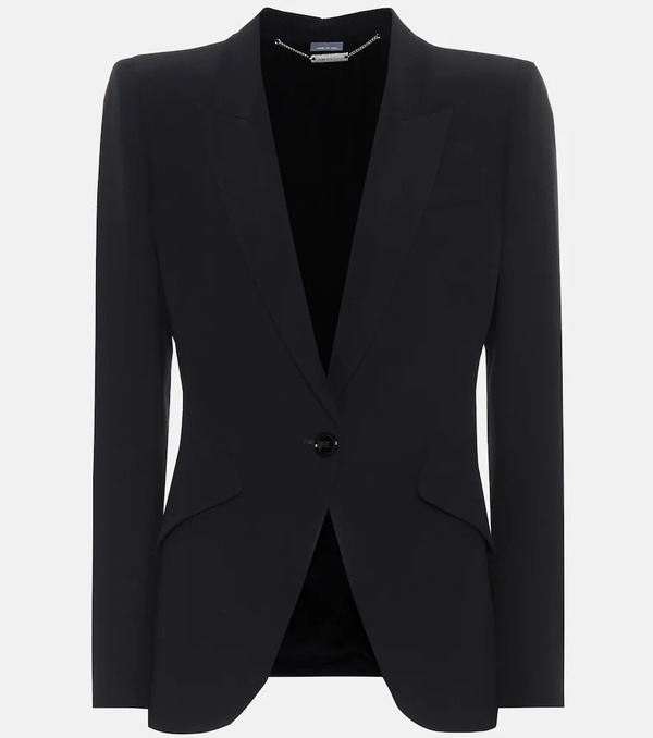  Mcqueen Mcqueen Crepe Blazer 