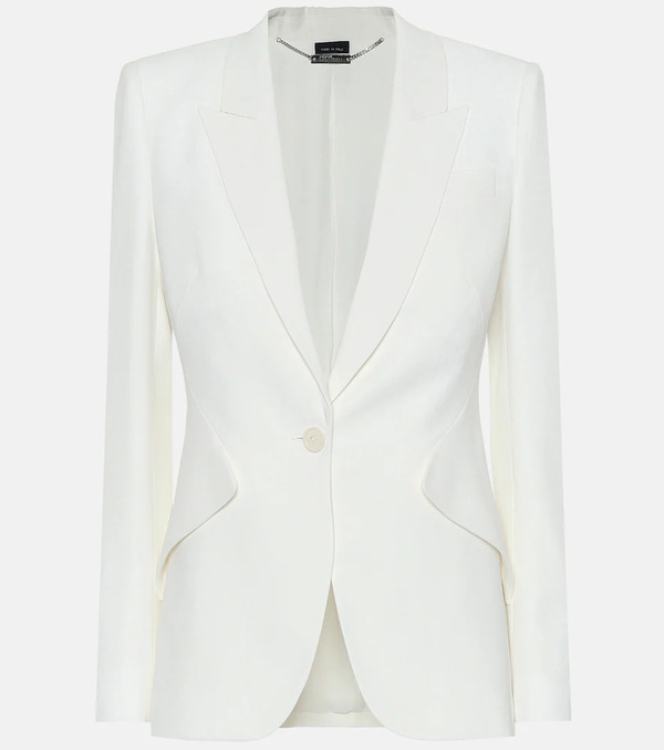  Mcqueen Mcqueen Crepe Blazer 