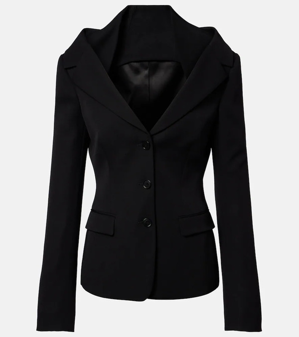  Mcqueen Mcqueen Crepe Blazer 