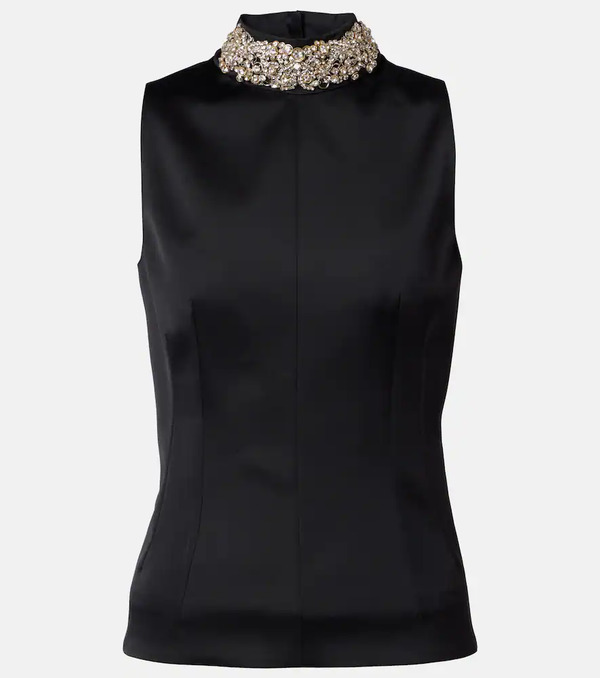  Mcqueen Mcqueen Embellished Top 