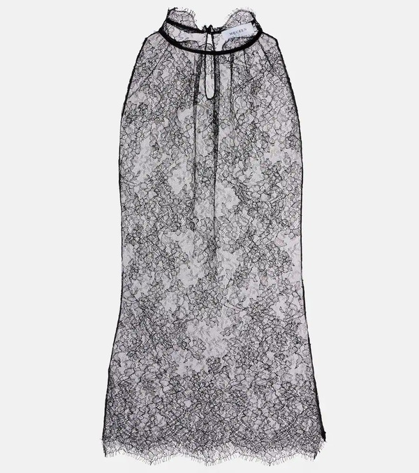  Mcqueen Mcqueen Floral Lace Top 