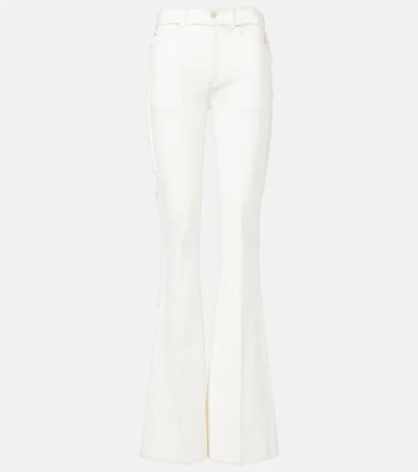  Mcqueen Mcqueen High-rise Bootcut Jeans 